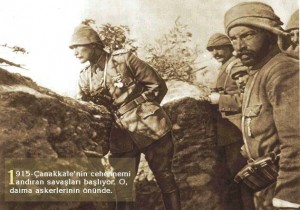 atatürk-çanakkale-savaşında